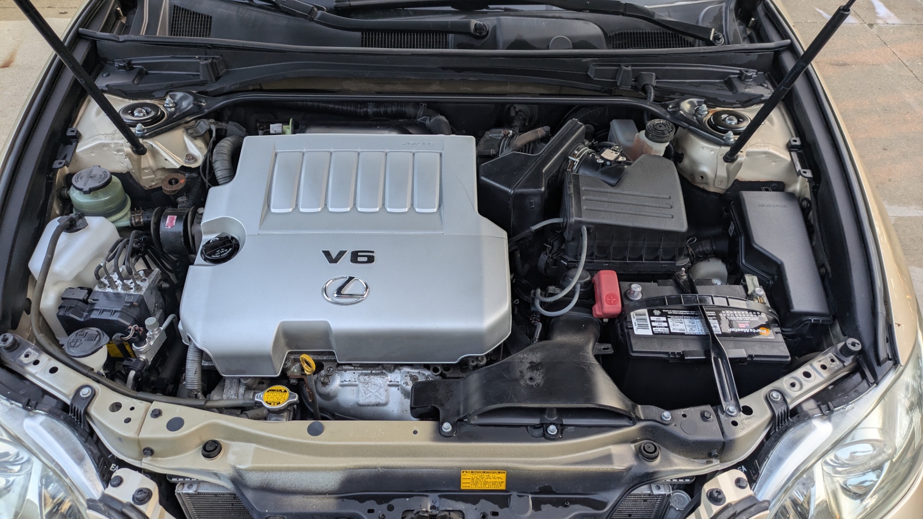Engine bay reset, spotless top to bottom