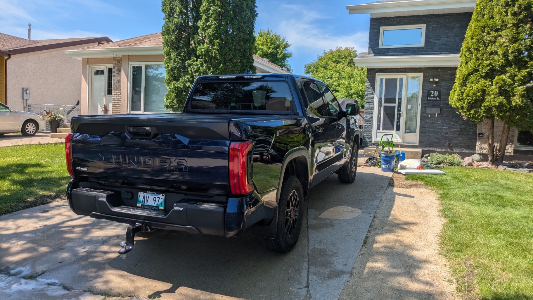 Tundra freshly finished, ready to roll